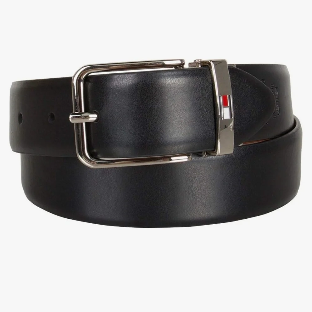 NWT Boy's Tommy Hilfiger Reversible Leather Belt
